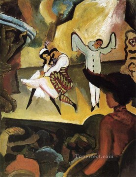 Ballet Ruso I Expresionista Pinturas al óleo